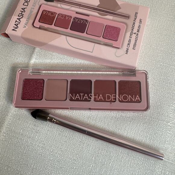 Natasha Denona Other - Natasha Denona Mini Crush Eye Shadow Palette + Brush New In Box Kit